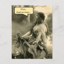 "Warte...das ist kein Mond" kann der vierte sein m Postkarte