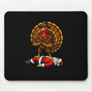 Warte Deine Reihe, Dicker Junge, Truthahn und Weih Mousepad