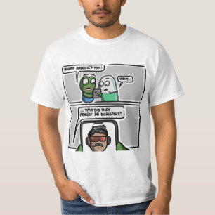 „Warte… Dr. Disrespect verhaftet? Lustiger Meme“-T T-Shirt