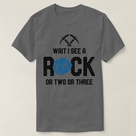 Warte, ich sehe einen Rock 5 T-Shirt (Design vorne)