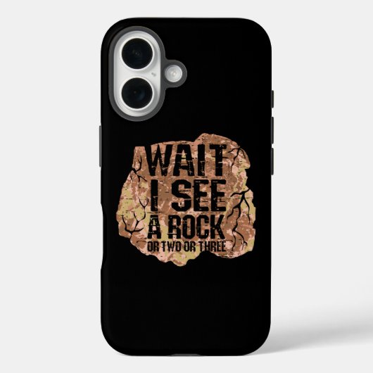 Warte, ich sehe einen Rock Case-Mate iPhone Hülle (Rückseite)