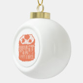 Warte, ich sehe einen Rock Keramik Kugel-Ornament (Rechts)