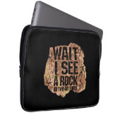 Warte, ich sehe einen Rock Laptopschutzhülle (Vorne Rechts)