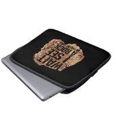 Warte, ich sehe einen Rock Laptopschutzhülle (Vorne Knopf)