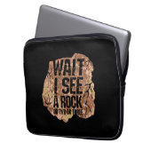 Warte, ich sehe einen Rock Laptopschutzhülle (Vorderseite Links)