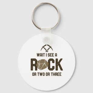 Warte, ich sehe einen Rock Schlüsselanhänger