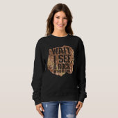 Warte, ich sehe einen Rock Sweatshirt (Vorne ganz)