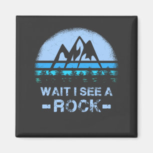 Warte, ich sehe einen Stein für einen Geologen Magnet