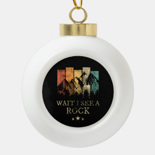 Warte, ich sehe einen Stein Keramik Kugel-Ornament