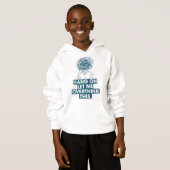 Warte, lass mich das nochmal überdenken hoodie (Vorne ganz)