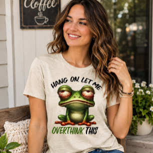 Warte, lass mich das nochmal überdenken Tri-Blend shirt
