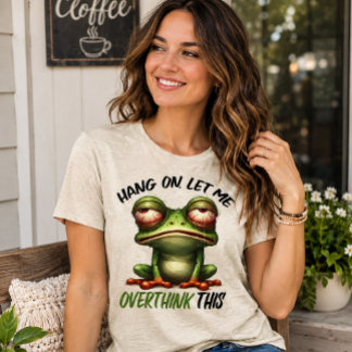 Warte, lass mich das nochmal überdenken Tri-Blend shirt