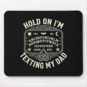 Warte mal, ich schreibe meinem Vater Board Retro Mousepad