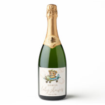 Warte schon! Teddy Bear Baby Shower Sparkling