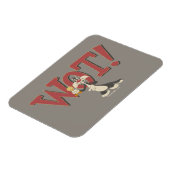 "Warte!" SYLVESTER™ & TWEETY™ Hypnotisiert Magnet (Linke Seite)