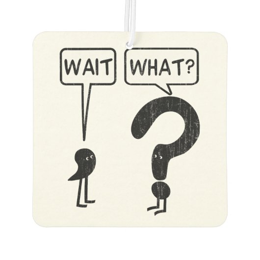 Warte, was? autolufterfrischer (Rückseite)