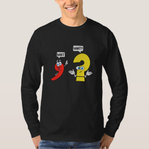 Warte Was Englischlehrer Grammatik Kostüm Englisch T-Shirt