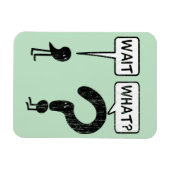 Warte, was? Grammar Cartoon Magnet (Horizontal)