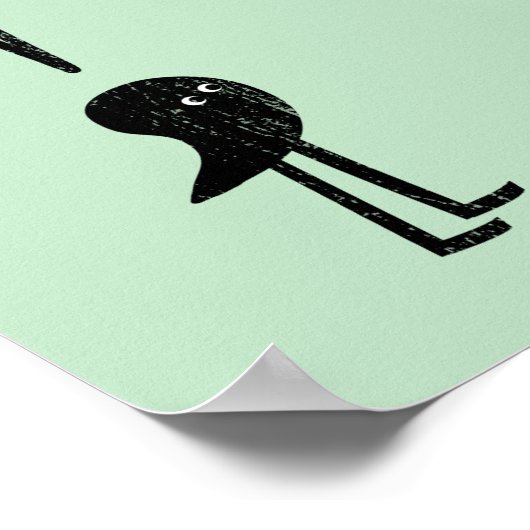 Warte, was? Grammar Spaß Poster (Ecke)