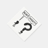 Warte, was? serviette (Ecke)