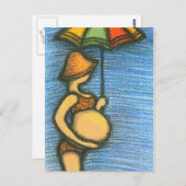 Warten_1 Postkarte (Vorne/Hinten)