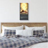 Warten auf den Herrn  Leinwanddruck (Insitu (Schlafzimmer))