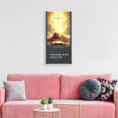 Warten auf den Herrn  Leinwanddruck (Insitu (Wohnzimmer))
