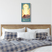 Warten auf den Herrn Leinwanddruck (Insitu (Schlafzimmer))