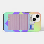 Warten auf Dich iPhone Hülle (Rückseite (Horizontal))