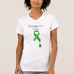Warten auf ein Heilmittel Lyme-Borreliose-Bewussts T-Shirt