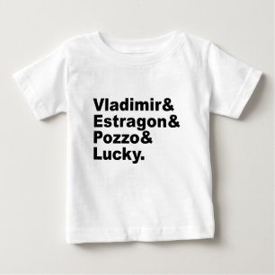 Warten auf Godot - Vladimir Estragon Pozzo Lucky Baby T-shirt