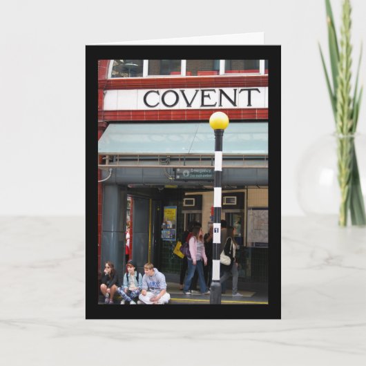 Warten bei Covent Karte (Vorderseite)