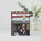 Warten bei Covent Postkarte (Stehend Vorderseite)