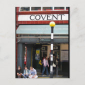 Warten bei Covent Postkarte (Vorderseite)
