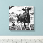 Warten BW Crop Leinwanddruck (Insitu (Holzboden))