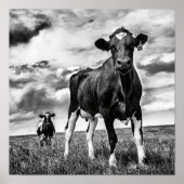 Warten BW Crop Poster (Vorne)