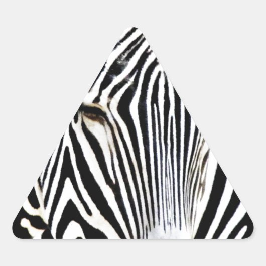 Warten_ Dreieckiger Aufkleber (Vorderseite)