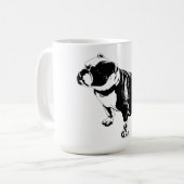 Warten fällt leicht kaffeetasse (Vorderseite Links)