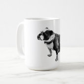 Warten fühlt sich natürlich an kaffeetasse (Vorderseite Links)