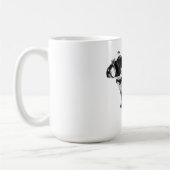 Warten fühlt sich natürlich an kaffeetasse (Links)
