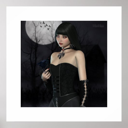 Warten für Mitternacht Poster (Vorne)