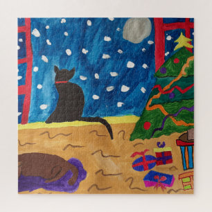 Warten Für Weihnachten Jigsaw Puzzle