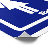 Warten ist gut poster (Ecke)