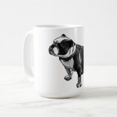 Warten ohne Eile Kaffeetasse (Vorderseite Links)