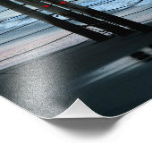 Warten on Sunset Fotodruck (Ecke)