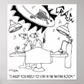 Warten Room Cartoon 9481 Poster (Vorne)