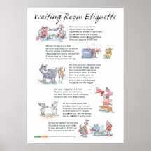 Warten Room Etiquette - A2