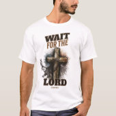Warten Sie 40:31 Uhr auf die LORD Isaiah. T-Shirt (Vorderseite)