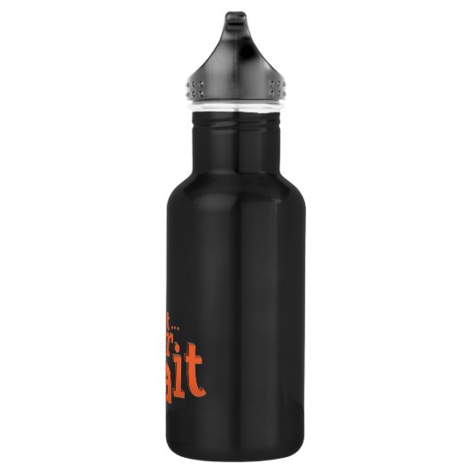 Warten Sie auf das Zitat Trinkflasche (Rechts)