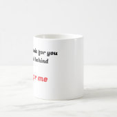 Warten Sie auf mich Tasse (Mittel)
